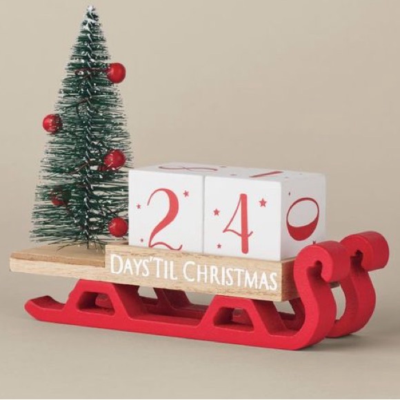 Avon Other - Wooden Sleigh Calendar